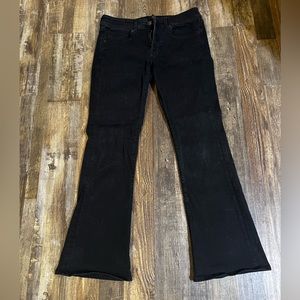 American eagle black jeans “kick boot”